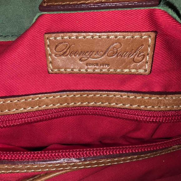 Dooney & Bourke Beige and Brown Shoulder Bag - Picture 3 of 4